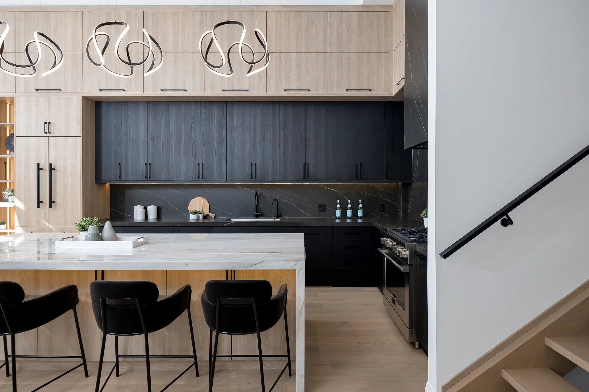 Oak & Blackened Millwork — Toronto